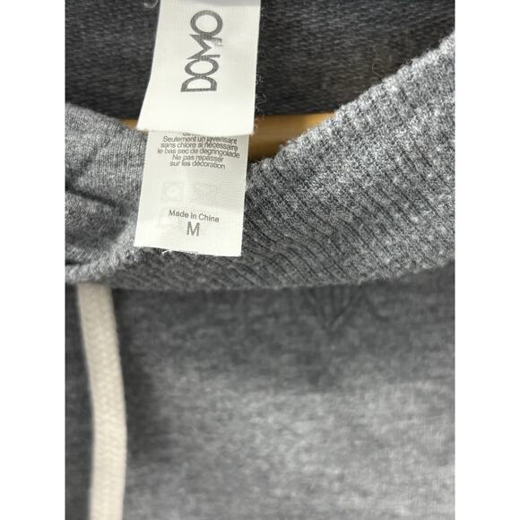 DOMO Breeze Blocker – Hoodie Pullover Gray/ Blue Men’s Size Medium - Picture 5 of 9